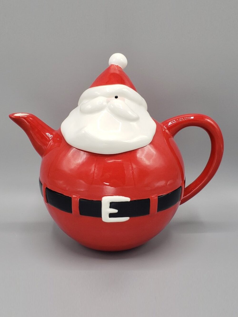 Dept 56 Fat Santa Teapot Retired Department 56 Ceramic Tea Kettle